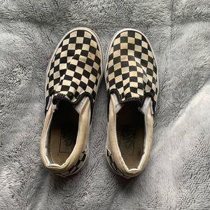 Checkered Vans